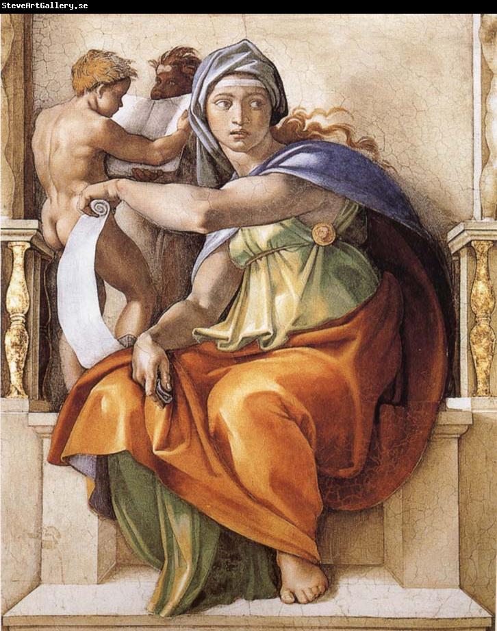 Michelangelo Buonarroti Delphic Sybyl